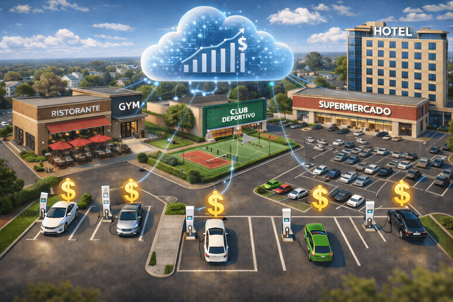 Soluciones de carga para comercios